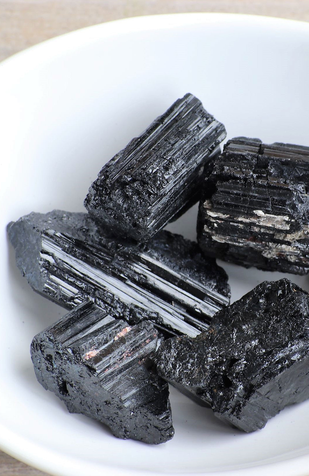 Black Tourmaline Raw Tumbled Stone